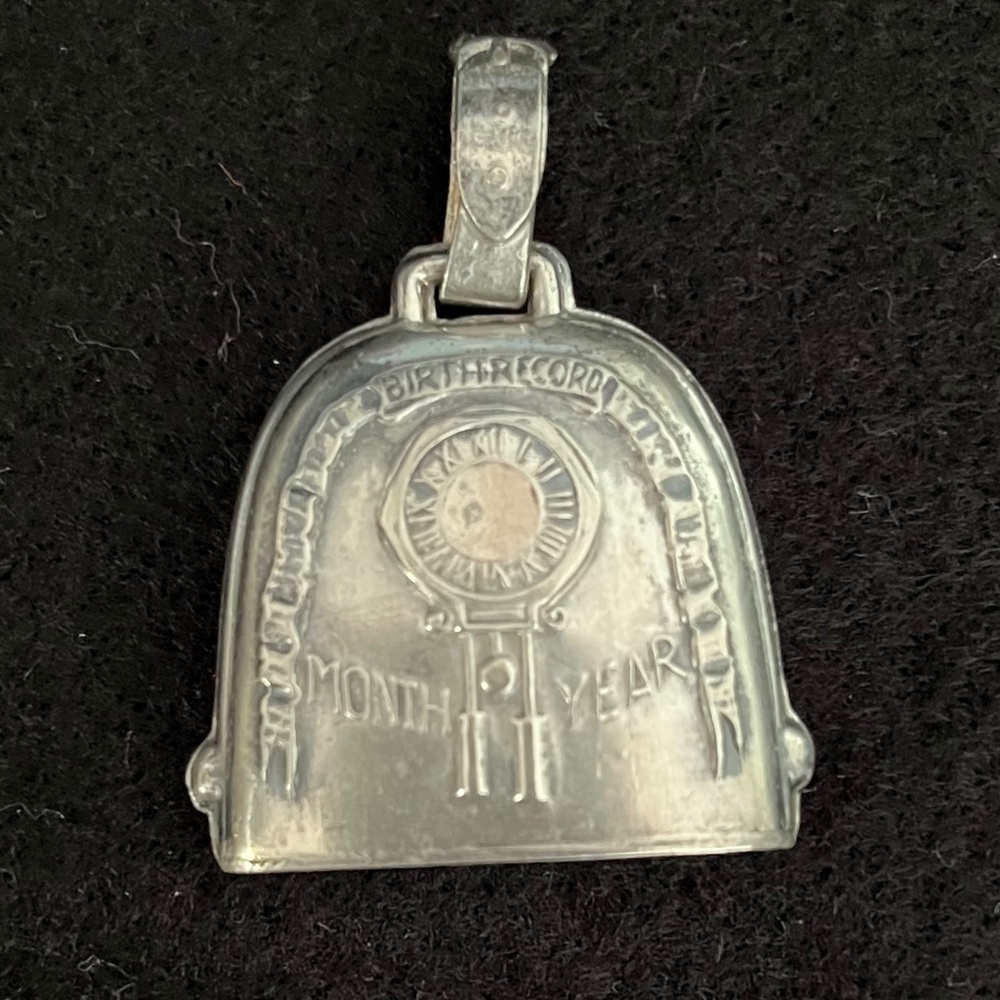 VINTAGE TEETHING RING STERLING